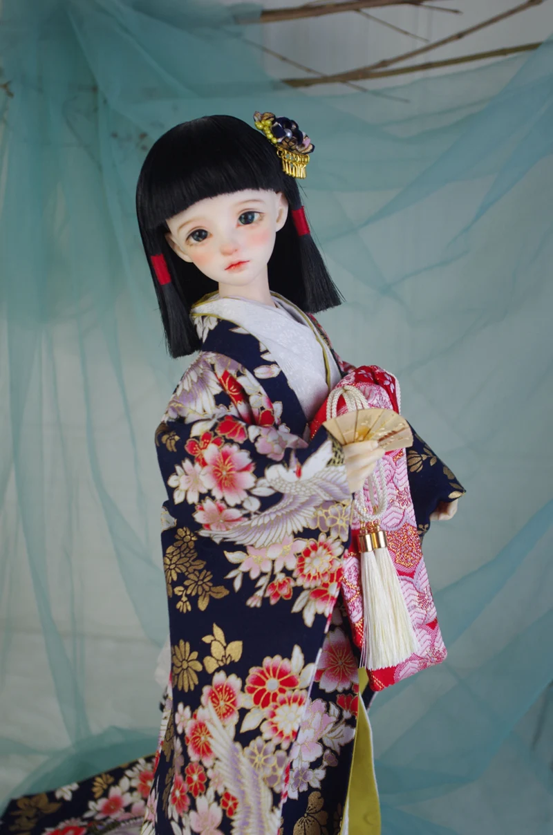 1/4 1/3 scala Costume antico BJD vestiti giapponese Oiran Kimono vestito per MSD SD13 grande ragazza POPO68 zio bambola accessori C2225