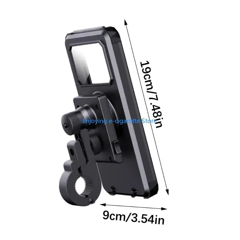 Universal Fahrrad Lenker Halterung Wasserdichte Touchscreens Telefon Halter Geeignet für 5,5 bis 6,9 Zoll Smartphones – Detail 6