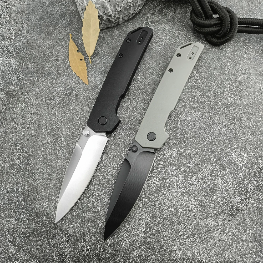 KS 2038 D2 Steel Blade Nylon Fiber Handles Folding Pocket Knife Tactical Hunting Self Defense Knives Camping Edc Tools