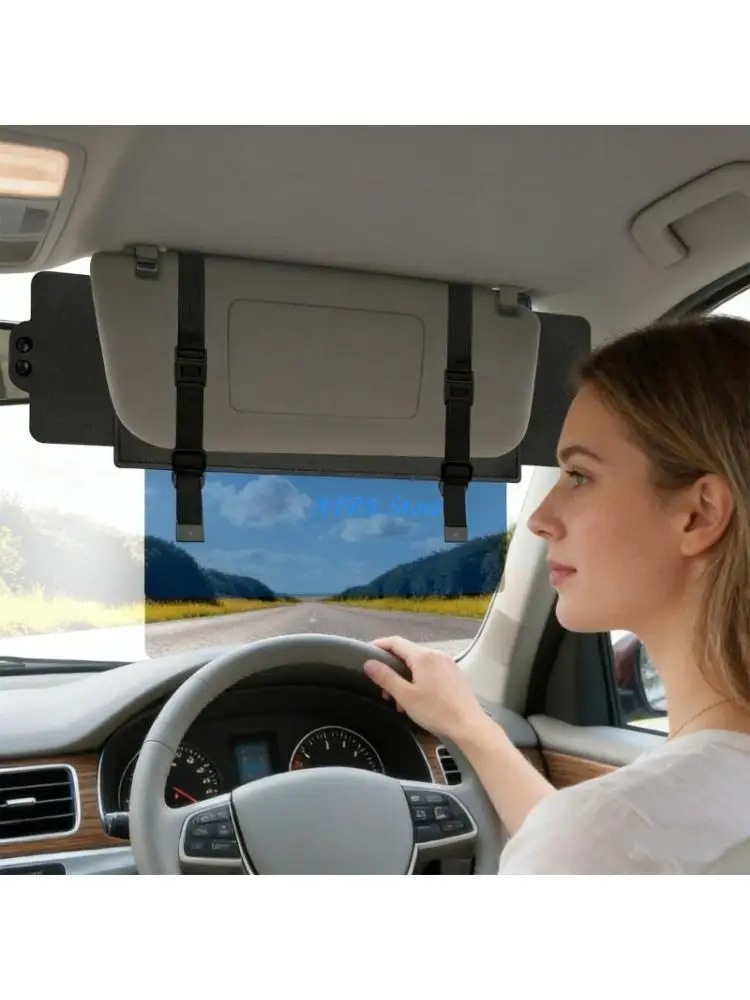 U13C Universal Car Sun obstacle Extender With Polarized Lens For Light Reduction And UV