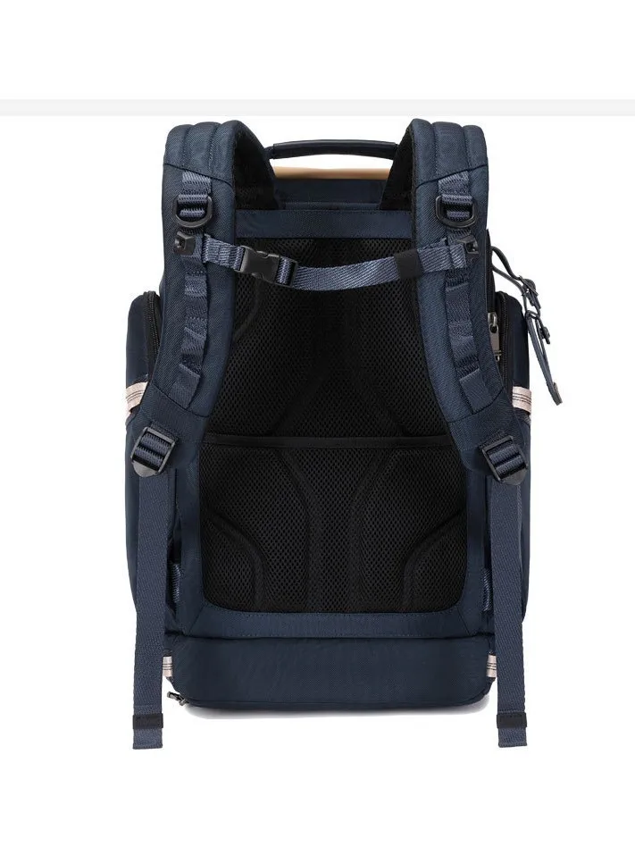 حقيبة ظهر للرجال بتدفق الهواء، تصميم مريح من النايلون بسعة كبيرة وحقيبة ظهر مخصصة للكمبيوتر المحمول 0232719 #6