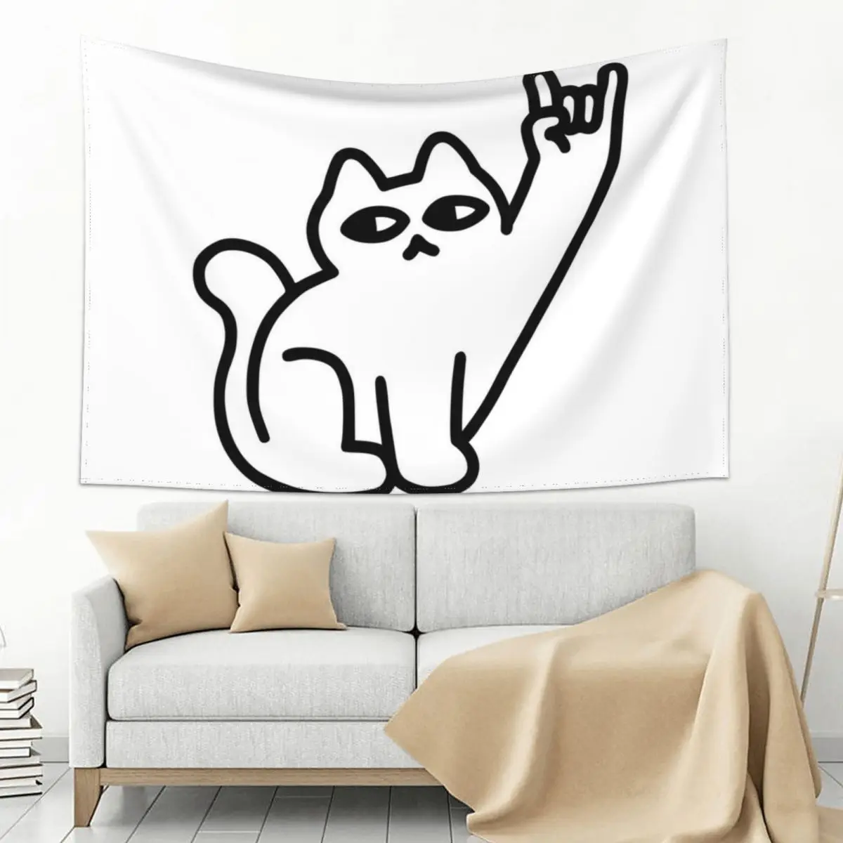 

Cats Like Metal Tapestry