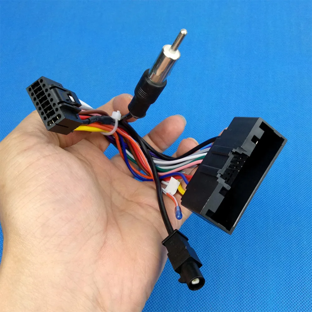 Car Radio Power Cord 24-16pin Harness Quick Installation Limited Fitment Car Stereo Installation For Ford Focus 2012 No CAN