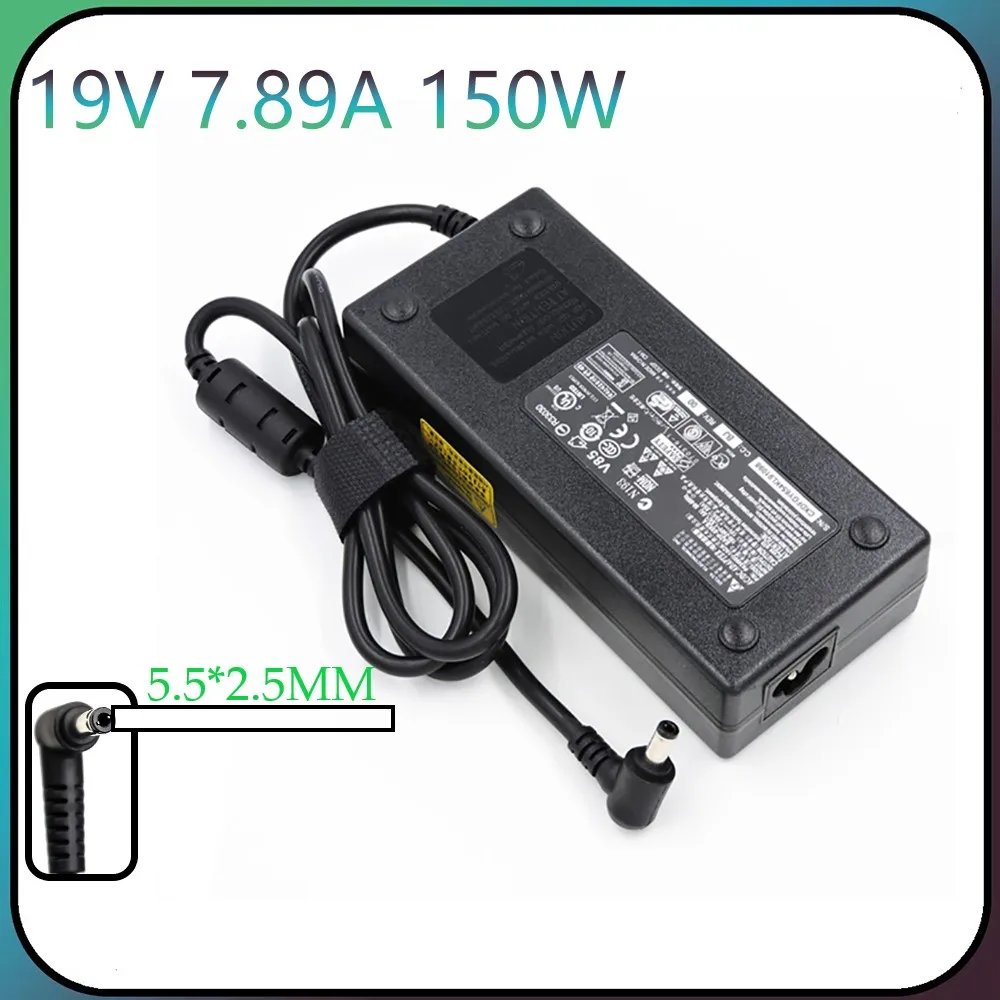 

19V 7.89A 150W Laptop AC Adapter Power Supply for ASUS G73JH G73JW G73SW N552V Compatible with ADP-120RH B FSP150-ABBN2 ADP-150T