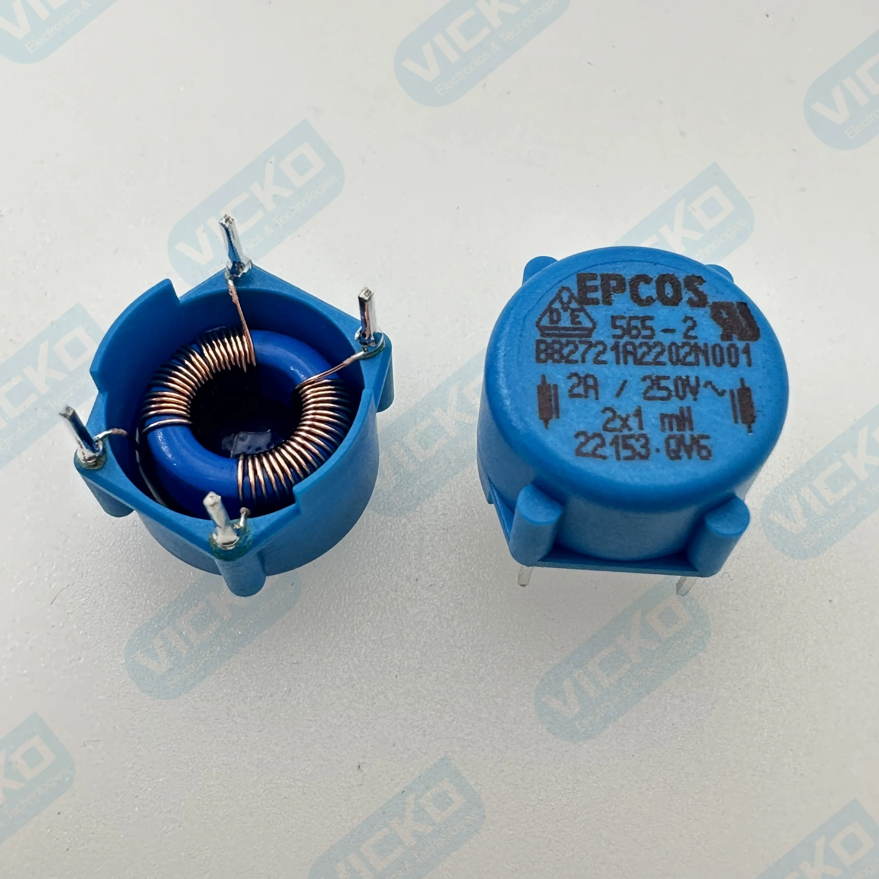 Imagem -02 - Interruptor do Filtro Indutivo do Modo Comum B82721a2202n001 B82721a2202n 5652 Pcs Lot