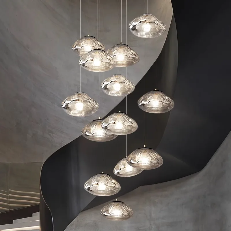Nordic home decoration, restaurant chandelier, villa chandelier, ceiling lamp, stair chandelier, indoor lighting lamps