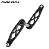 GOLDIX マウンテン自転車 BSA 24 ミリメートルクランクセット 165 170 175 ミリメートル R-SPEC トレイル中空バイククランクスピンドル DH AM XC シマノ SRAM 6
