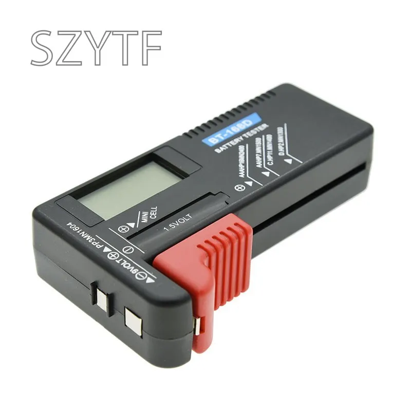 BT-168D battery power and voltage tester can test No. 5 and No. 7 rechargeable battery tester