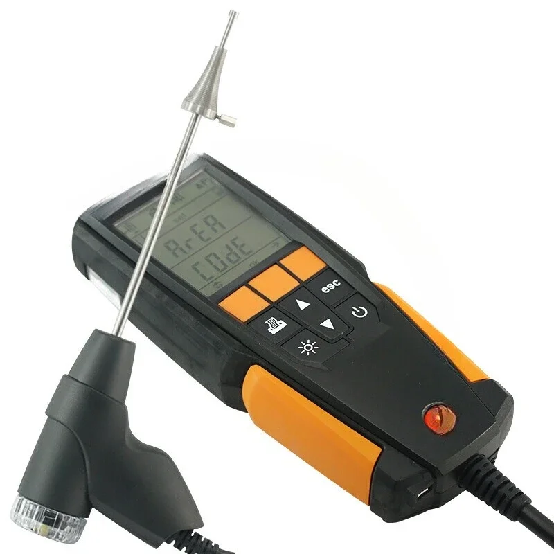 

Flue gas analyzer testo310 gas wall-mounted boiler combustion efficiency tester combustion efficiency tester