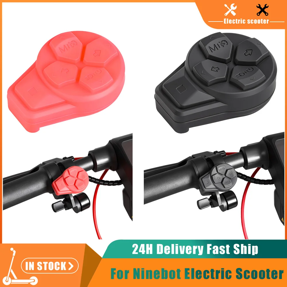 Silicone Cover Rotary Knob Switch for Ninebot MAX G3 F3 F3 PRO ZT3 Pro Electric Scooter Protective Case Parts