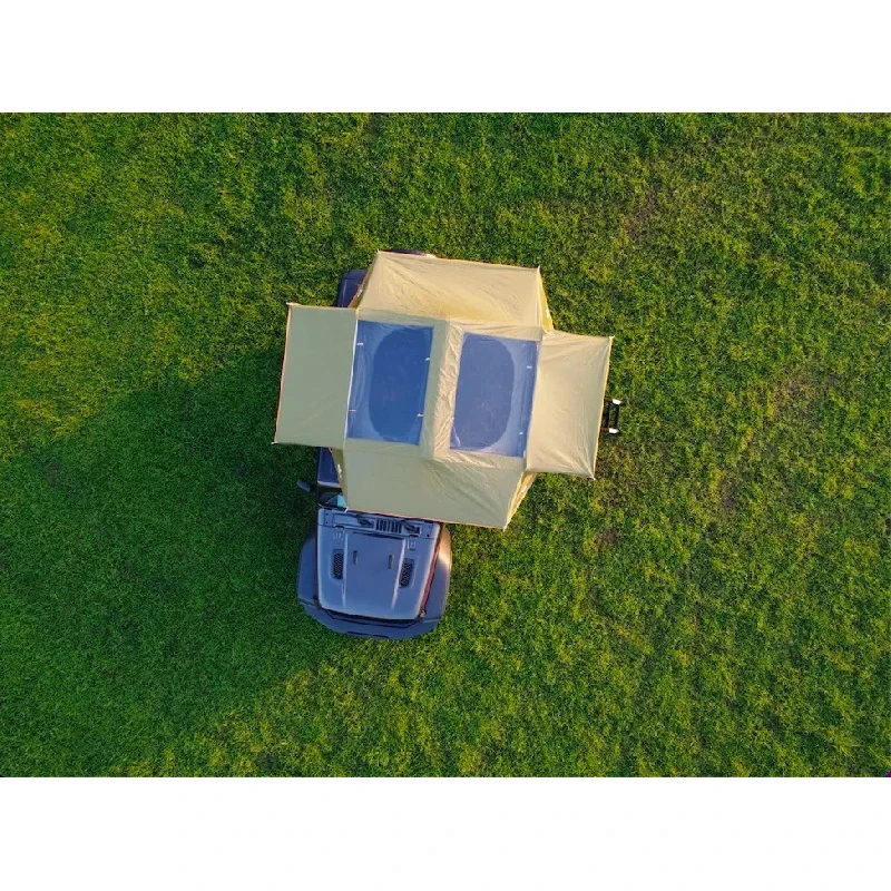耐候性と耐久性に優れた3人用オールシーズン対応ソフトシェル屋 - Roof Top Tent Soft Shell 3 Person のレビューと価格
