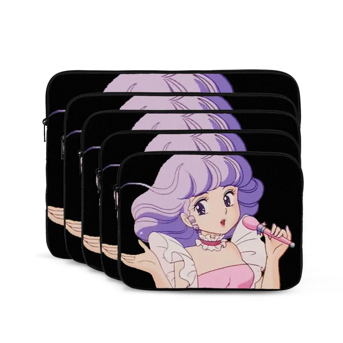 Cremoso mami notebook bolsa para portátil bolsa 10 12 13 15 17 Polegada notebook manga capa saco tablet à prova de choque caso saco