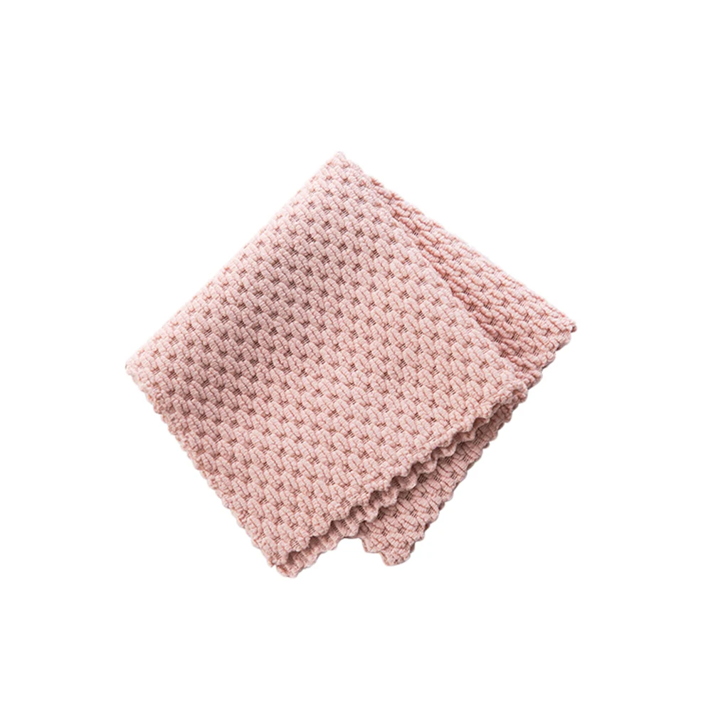 

6 PCS Almond Towel for Cleaning Absorbent Dishcloth Washing Kitchen Dishcloths