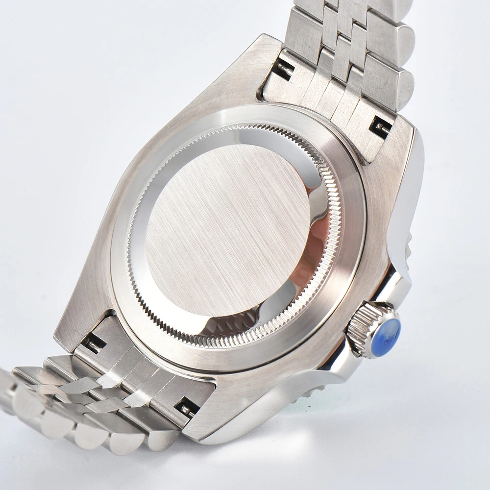 Luxury custom watch NH35 movement automatic mechanical watch sapphire glass business creativity watch stainless steel strap