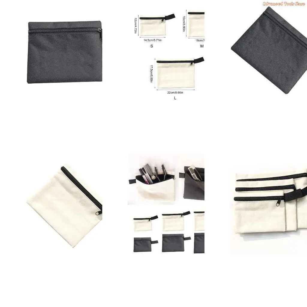 

Small Tool Waterproof Oxford Cloth Tool Bag Portable Versatile Hand Multipurpose Heavy Duty Tool Bag W91B