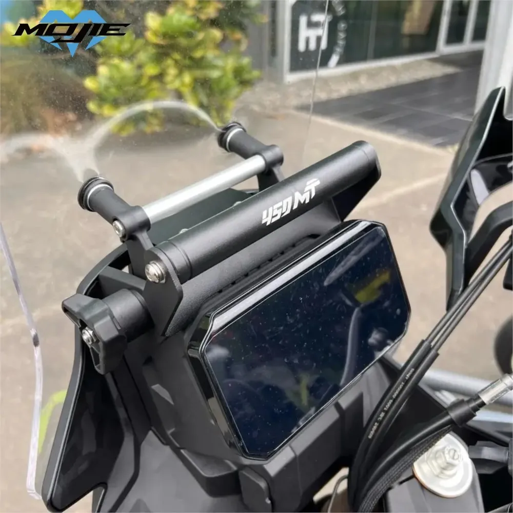 2026 Motorcycle Accessories For CFMOTO 450MT 450 MT IBEX 450 IBEX450 2024-2025 Cellphone Phone GPS Navigation Mount Bracket