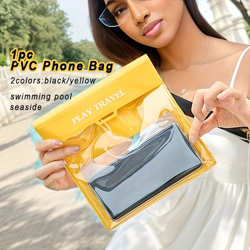 Waterproof Touch Screen Phone Bag  Dual Phones Holder Sports Mini Wallet Pouch for Swimming Diving Drifting Boating Hot Spring O