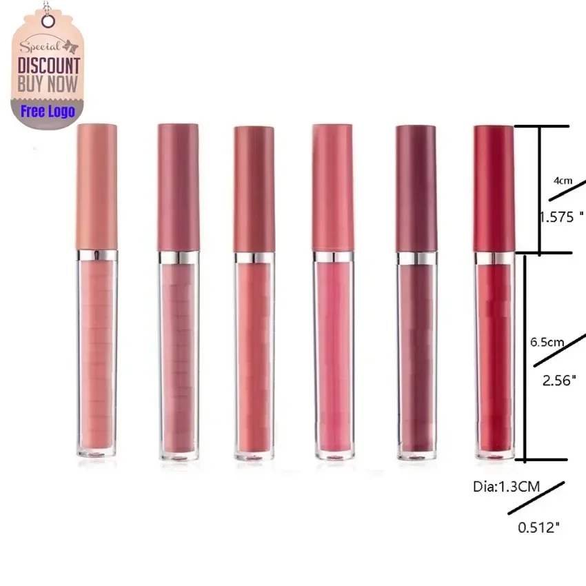 

Private Label 12colors Matte Liquid Lipstick Long Lasting Non Stick Cup Easy To Apply Sexy Red Pink Nude Lip Gloss Bulk