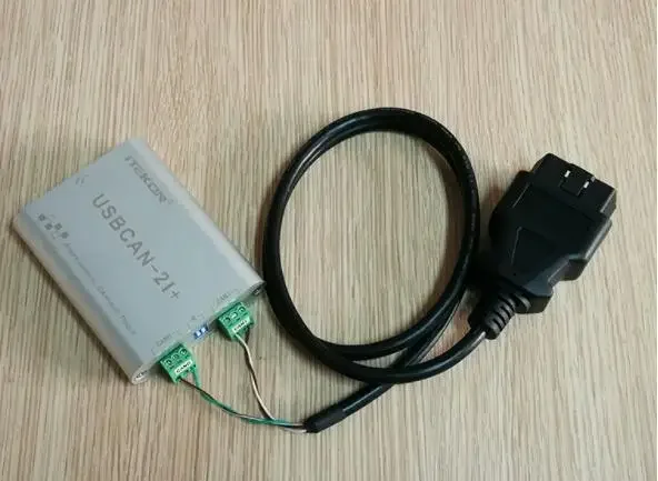 USBCAN Analyzer Usbcan-2I Dual Channel with Isolation Compatible Zhou Li Gong CAN Card CAN Box