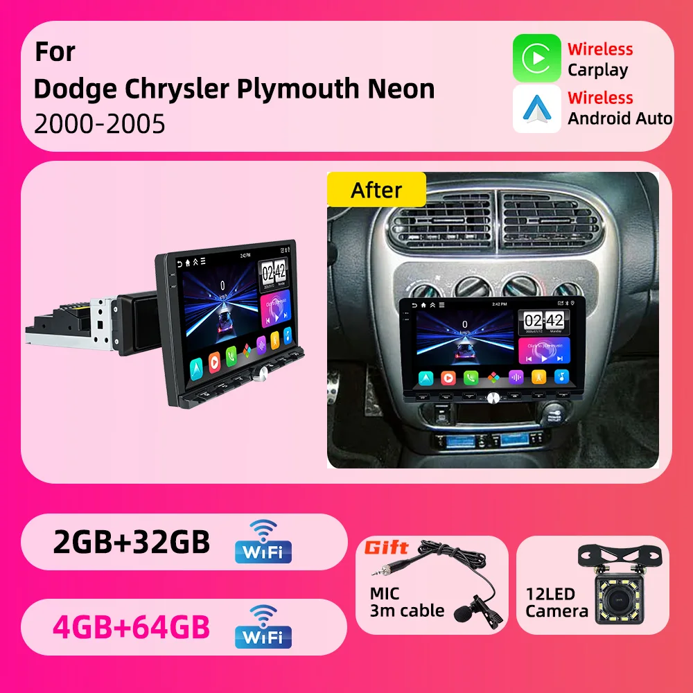 Android 1Din Car Multimedia 9