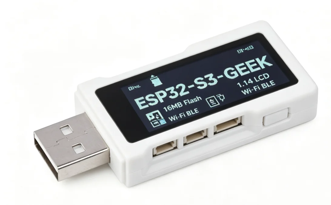 Waveshare Esp32 - Placa de Desarrollo Waveshare ESP32-GEEK, Basada