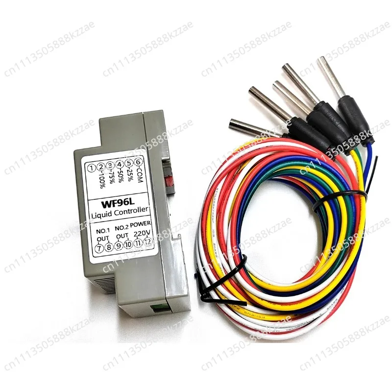 WF96L Tuya WIFI Intelligent Water Level alarm Controller with Sensor for HVAC system Hydrologic Monitoring Breeding Irrigation