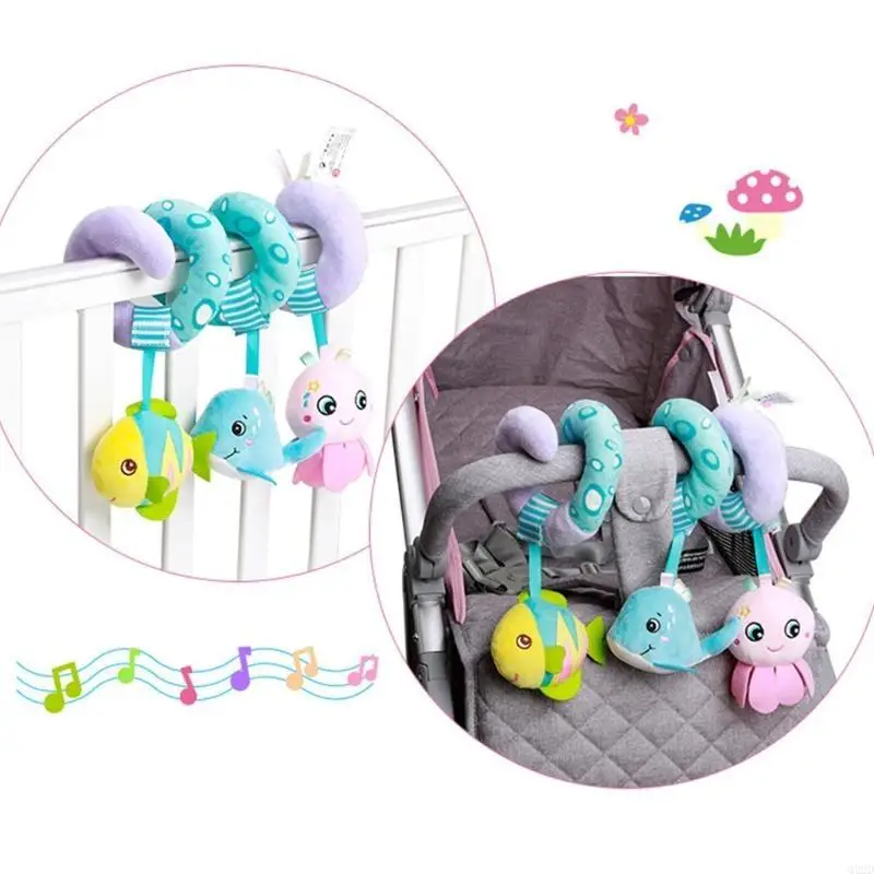 Q22D atraer a bebés Carretero atención peluche juguete extraíble lindo colgando alrededor cama