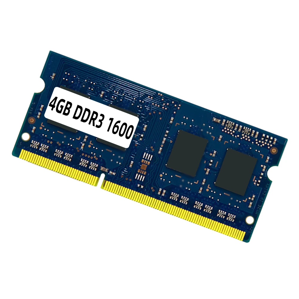 Notebook Memoria Ram DDR3 1600Mhz 4GB Laptop Ram Memory PC3-12800 1.5V 204 Pins SODIMM For AMD or INTEL Laptop
