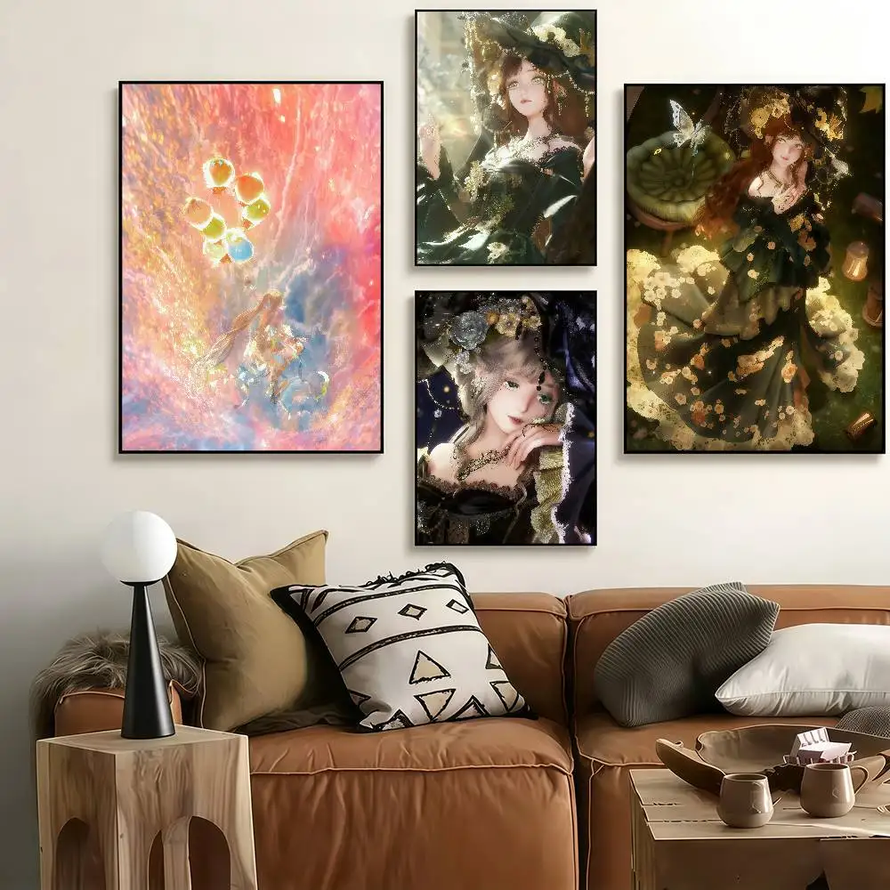 Cute Infinity N-Nikki Poster Stickers Art Print Retro Artistic Wall Decor HD Living Room Bedroom Home Decor Unique Gift