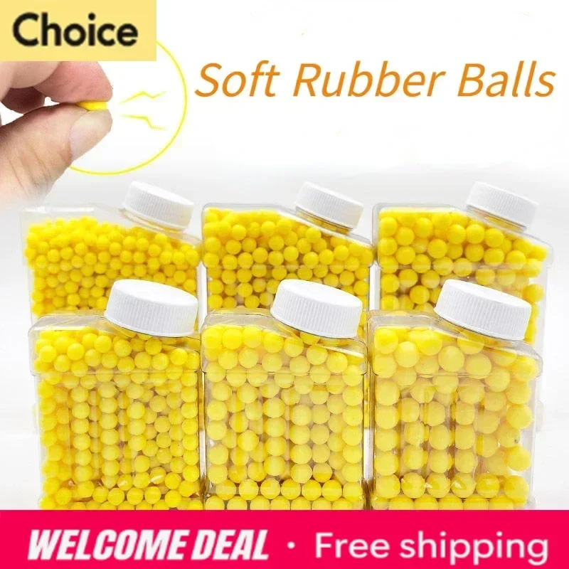 2029 2029 3R 6mm /7mm Flexible Glue 6mm Soft Rubber Balls Rubber BulletFor New