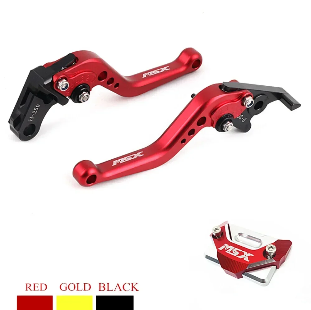 3D Brake Fluid Reservoir Cover & Brake Clutch Lever For HONDA MSX 125 Grom 2013-2020 MSX 125 SF 2016-2020