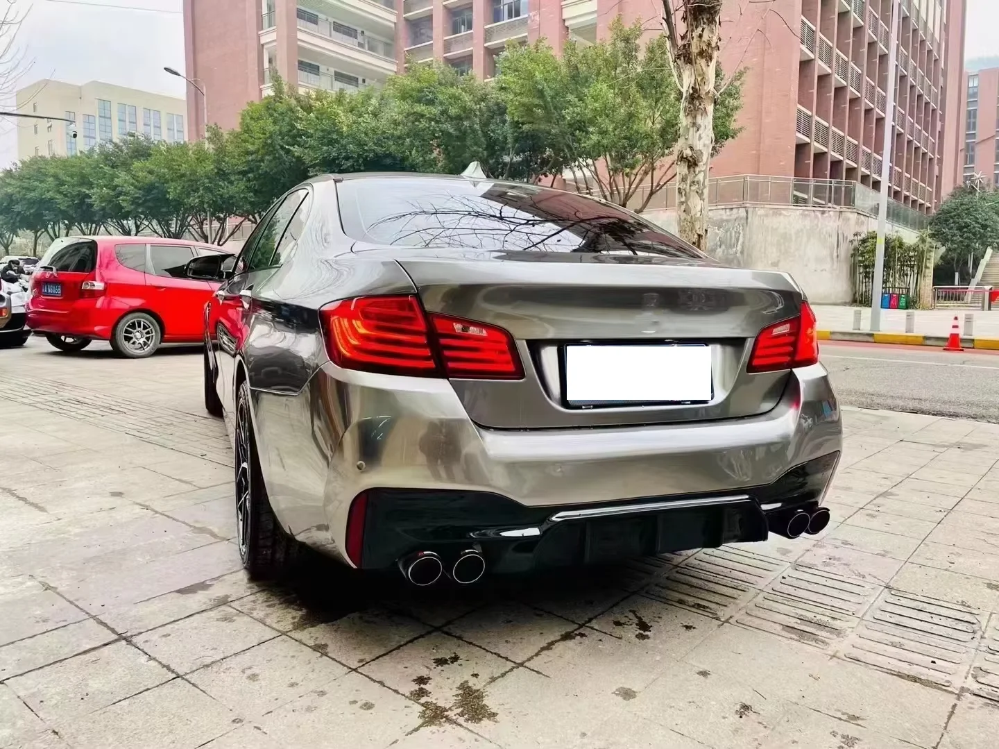 2010 - 2017 Year 5 Series F10 F18 Upgrade to G30 LCI G30lci 2022 M5 Body Kit for F10 Accessories Car Bumpers