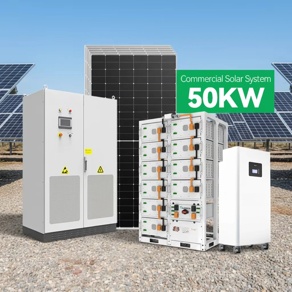 Hybrid Solar Energy Storage System Low Price Full Kit 50Kw Off Grid Battery PV 10kw Solar Panel System Energy Storage