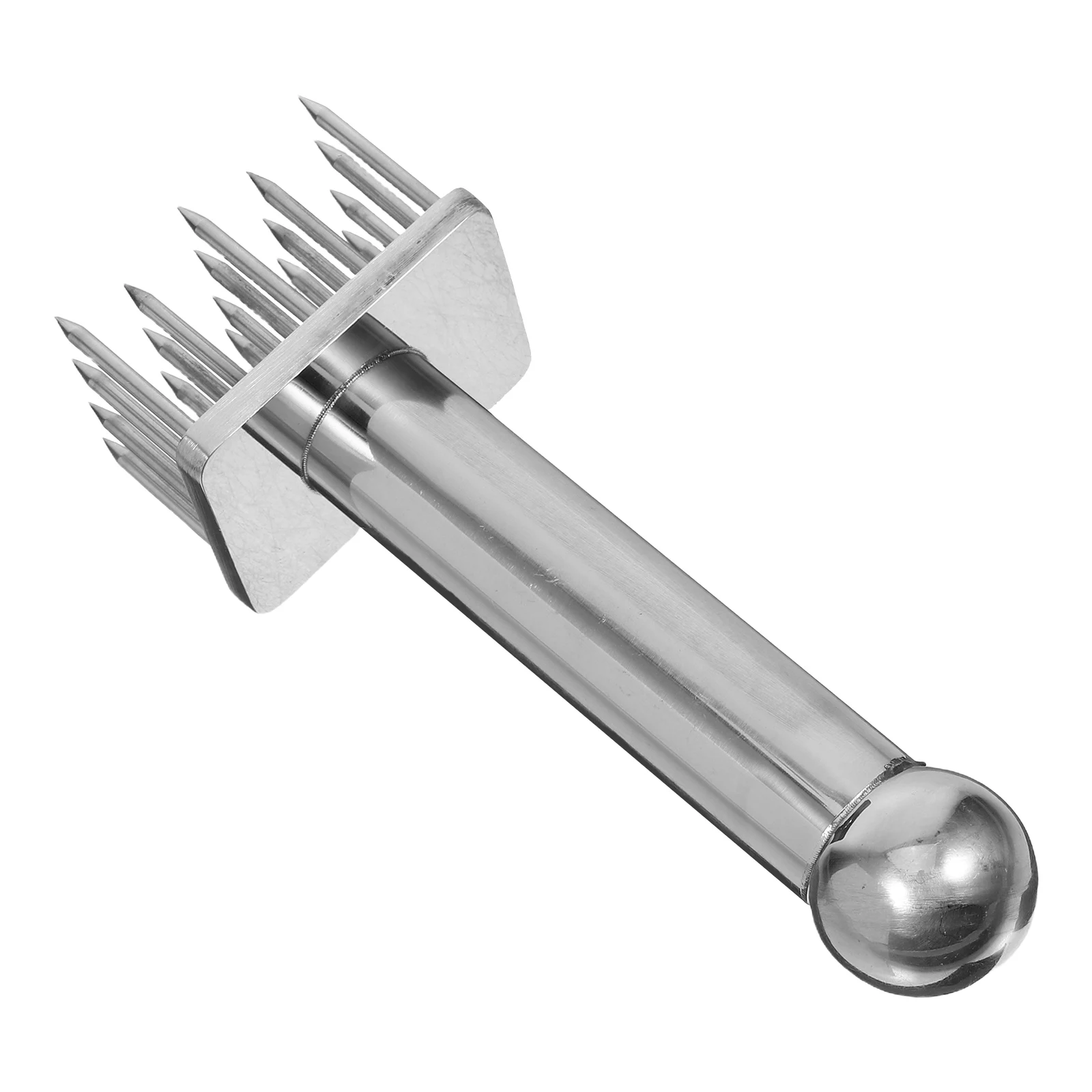

Pork Hammer Meat Tenderizer Stainless Steel Kitchen Tool Multi Needle Design Easy Clean Suitable Home Restaurants