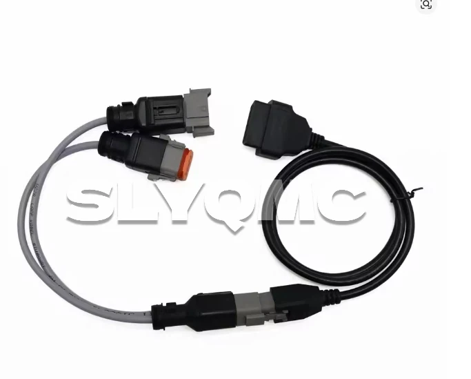 6+8‑Pin Marine Engine Diagnostic Harness Cable, Compatible with Vocom Vodia Scanner for Penta Engine
