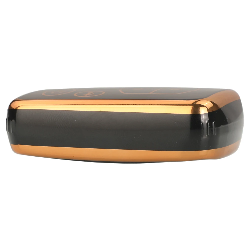 Jingyuqin-حافظة tpu لينة لمفتاح السيارة ، 4 btn ، لتويوتا rav4 ، هايلاندر ، كامري ، أفالون ، بريوس ، ألفا ، أكوا ، لاند كروزر ، أوريس #5