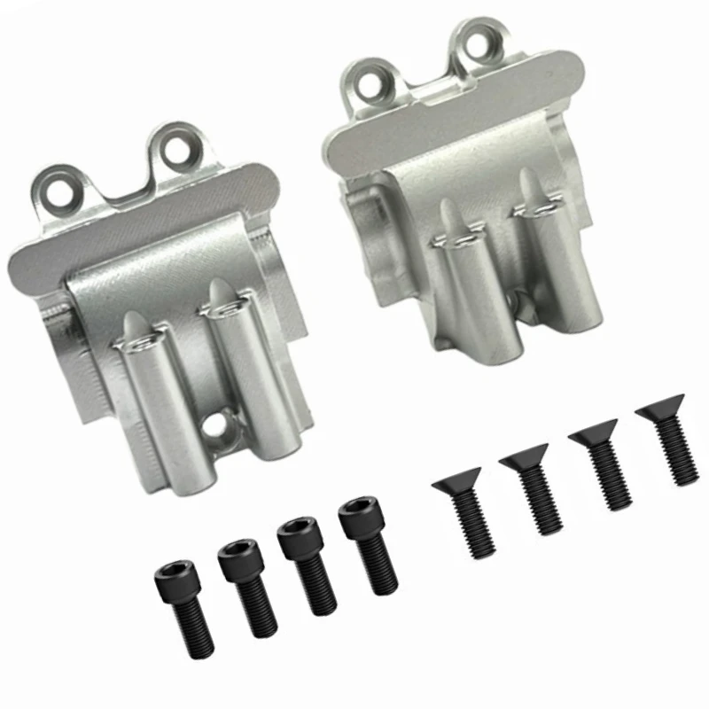 RC Car front and rear gearbox cover gear cover set Fit for MJX 1/18 18208 remote control car spare parts metal upgrade