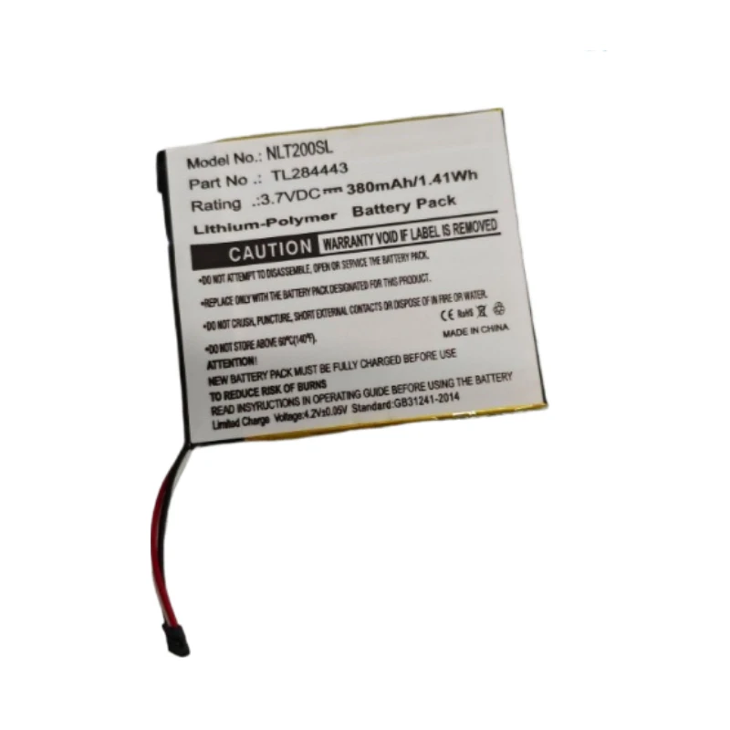 TL284443 High Quality Smart Home Battery 3.7V 380mAh for Learning Thermostat E 2nd 3rd Generation Nest A0013 T3007ES T3008US