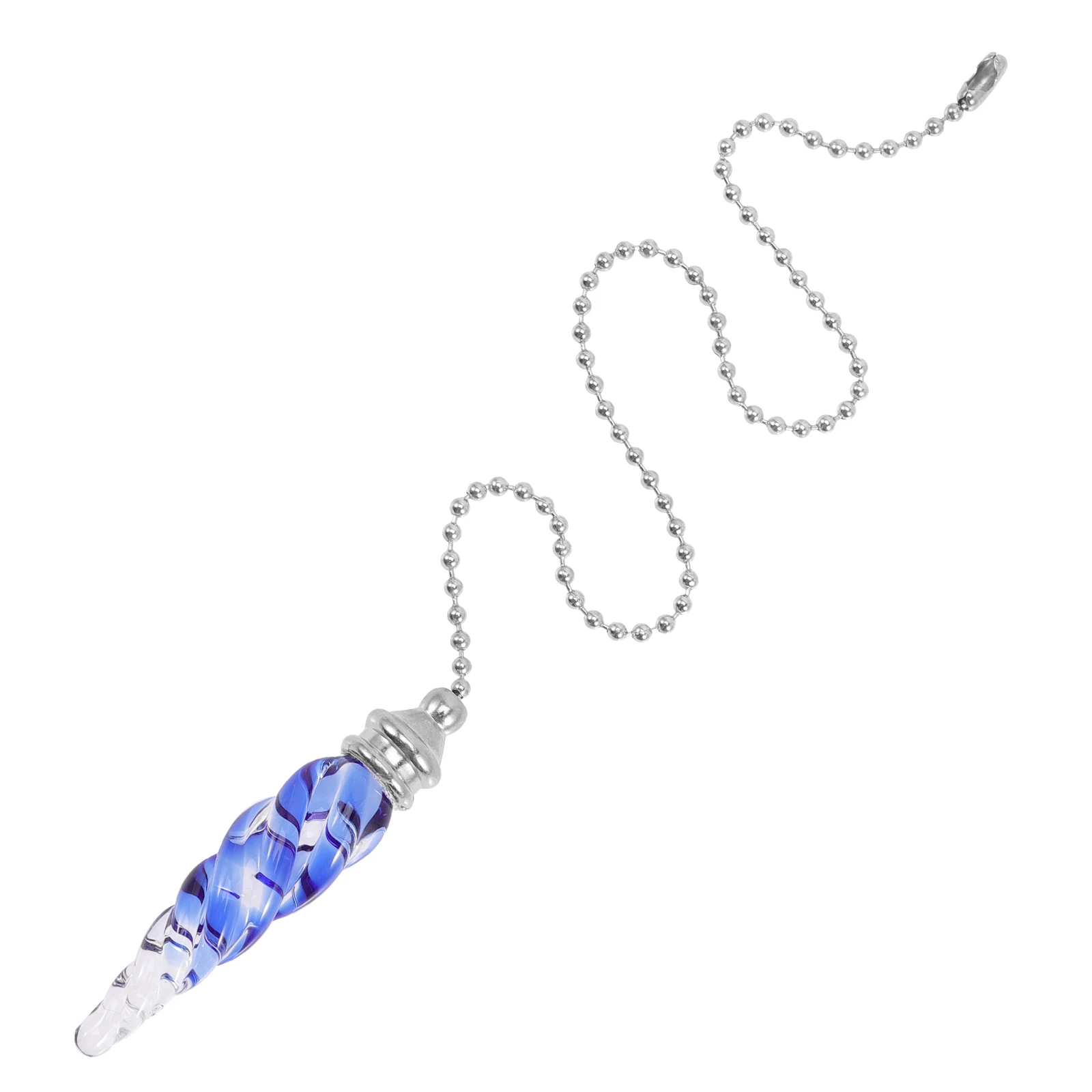 

Pull Chain Blue Ornaments Chandelier Extenders for Fans Accessories Connector Ceiling Fan Decorative Pendant Spiral