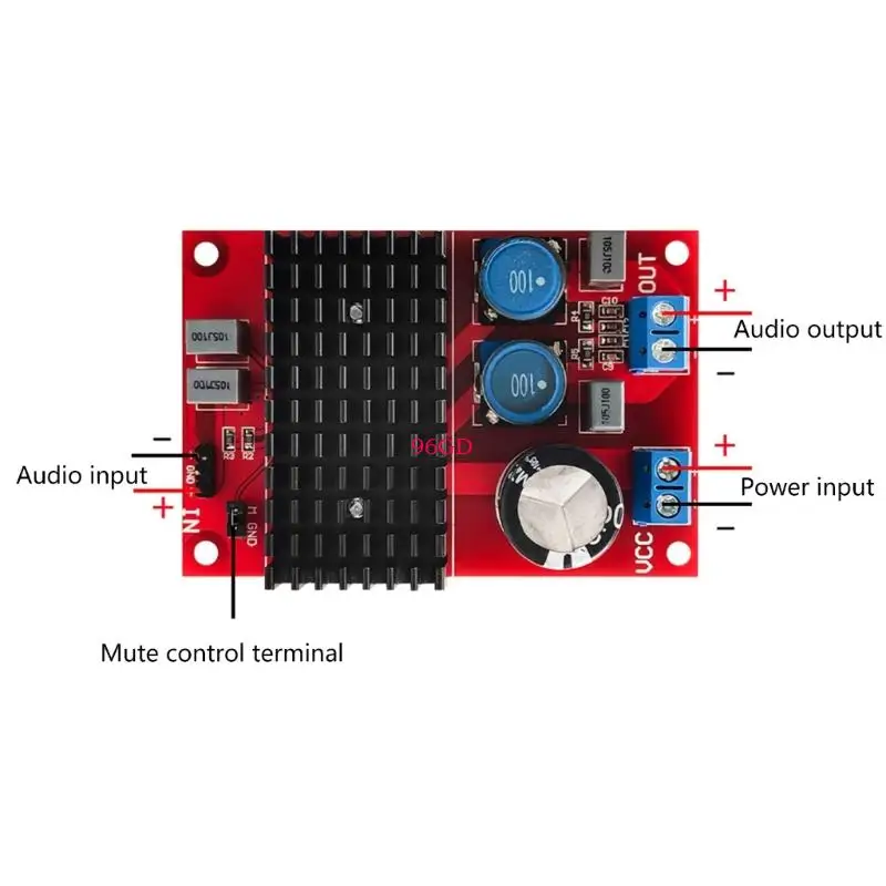 96GD nhỏ TPA3116 100W Bộ khuếch đại âm thanh cảm biến Power Monophonic Đầu ra 100W