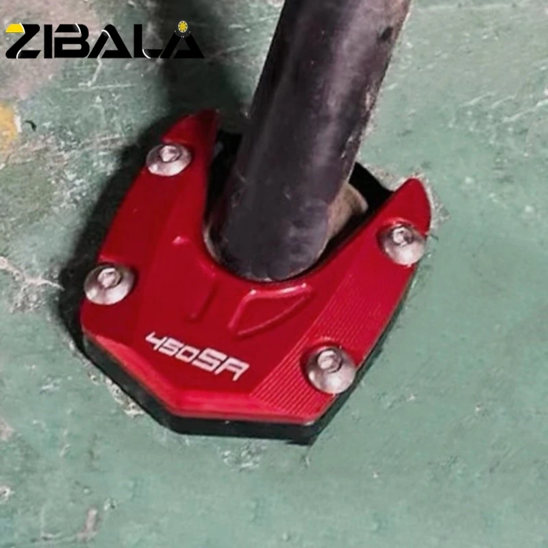 

450SRS Foot Side Stand Extension Pad Support Plate Enlarge For CFMOTO CF MOTO 450 SR 450SR 2023-2024 2025 2026 CF 450 SR 450SS
