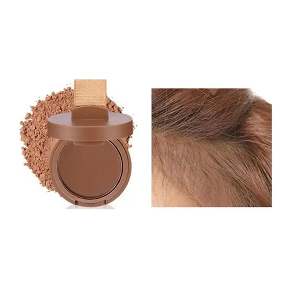 3colors Hair Fluffy Powder Hairline Modified Repair Loss Natural Powder Shadow Cover Hair Trimming Hair Makeup Concealer Be V8I9