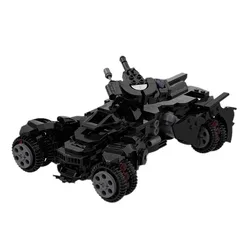 Classic Arkham Knight Batmobile Speed Champions Sports Cars Building Blocks Speed Vehicle Model Assembly Toy For Kid Adult Gift