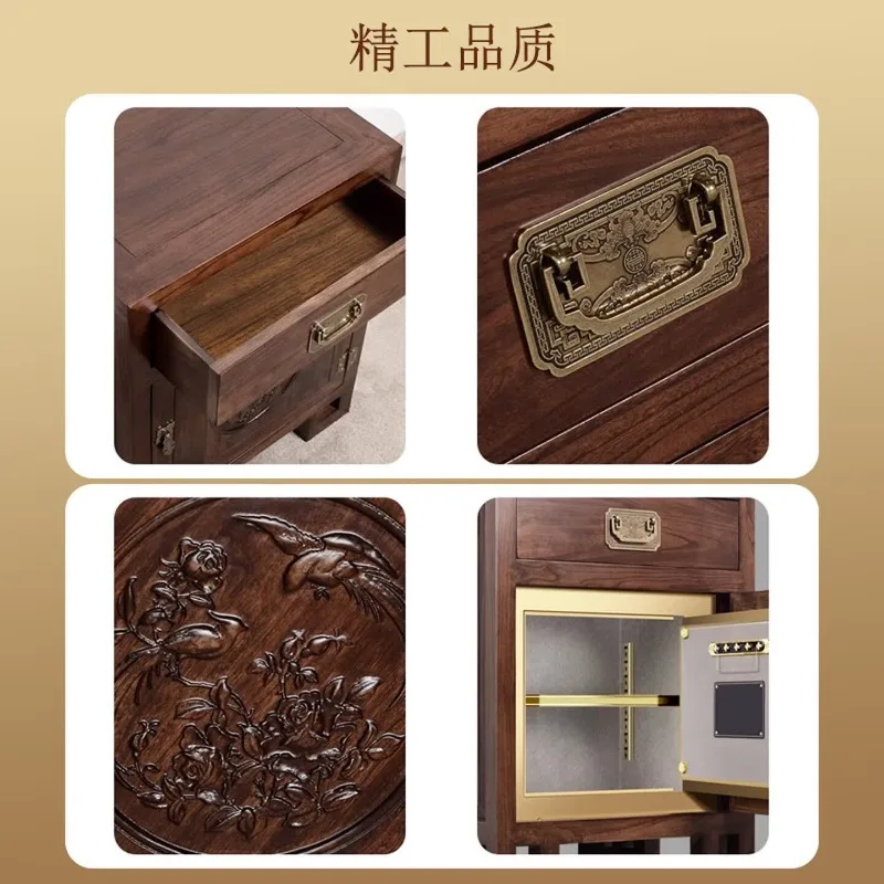 Safe: Drawer-style hidden bedside safes for home use