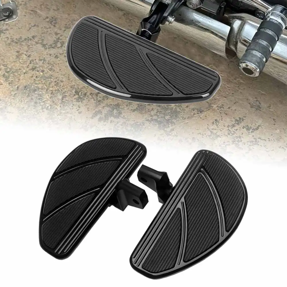 Motorcycle Front Floorboard Adjustable Footrest Fits For Bmw R18 1800 /R18 Classic 1800/R18 100 Years Edition Floorboard Black