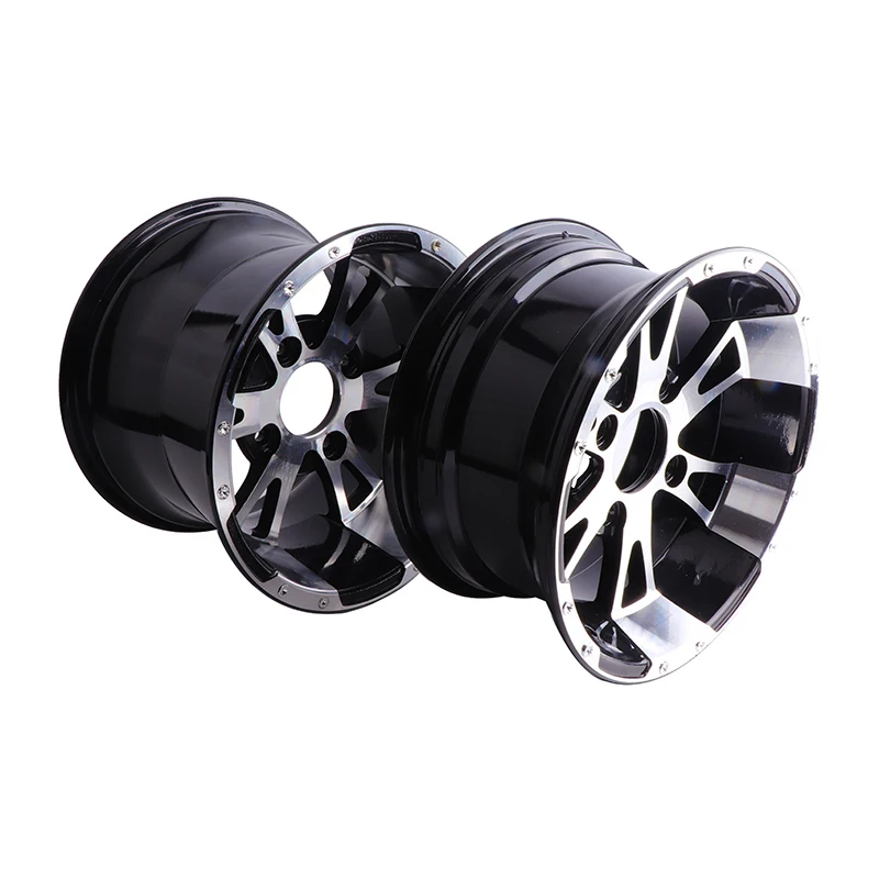 4 Pcs 12 inch Aluminum Alloy Wheel Hub 12x6 12x8 Rim For 150cc200cc 250cc 300cc ATV Go kart UTV Buggy Golf Cart Quad Bike Parts