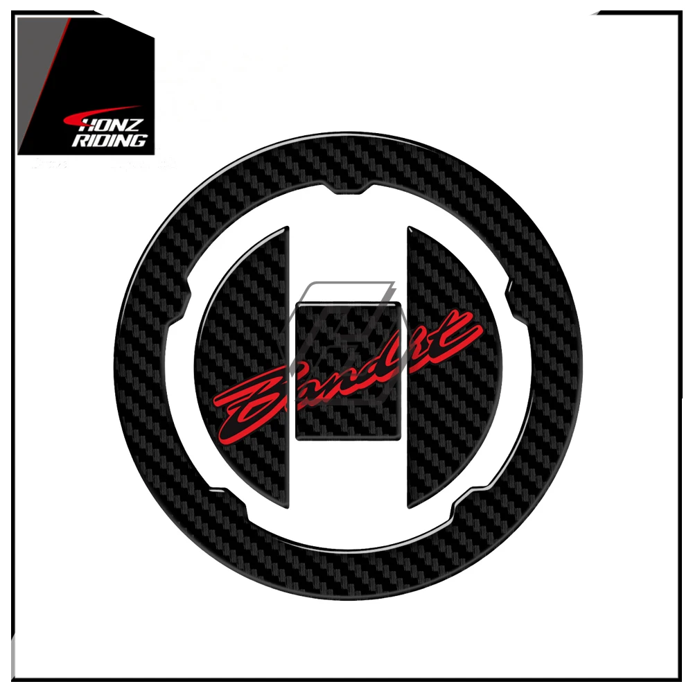 

For Suzuki Bandit 1250S 2007 2008 2009 3D Carbon-look Motorcycle Fuel Gas Cap Protector Decals