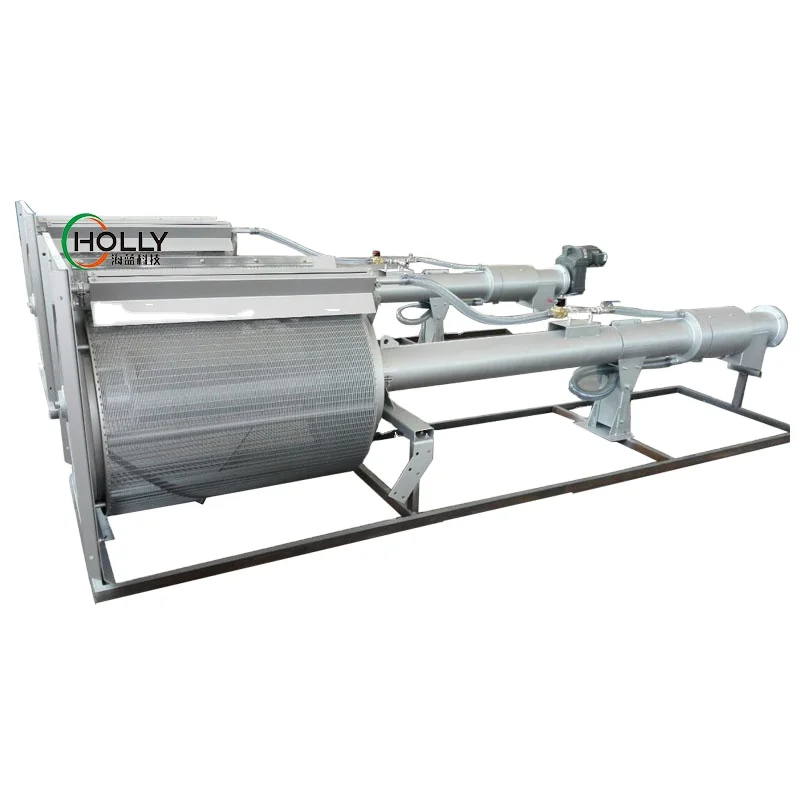 

Stainless Steel Rotary Drum Screen Waste Separation Rotary Screen Drum Solid Separator Rotary Drum Filter for Waste Water