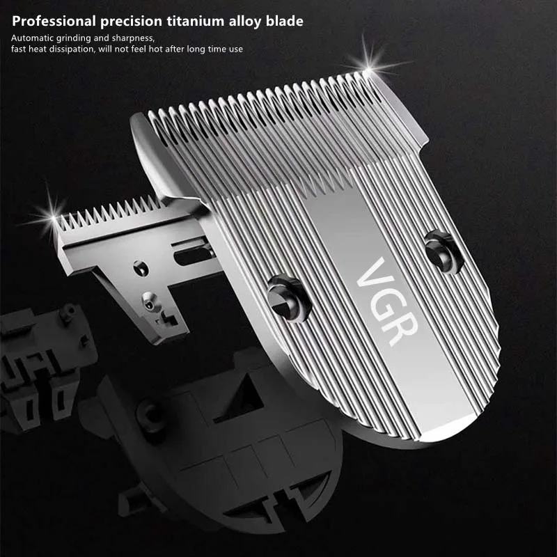 Professional Replacement Head Precision Blades Set For VGR V-256 Model Clipper Trimmer