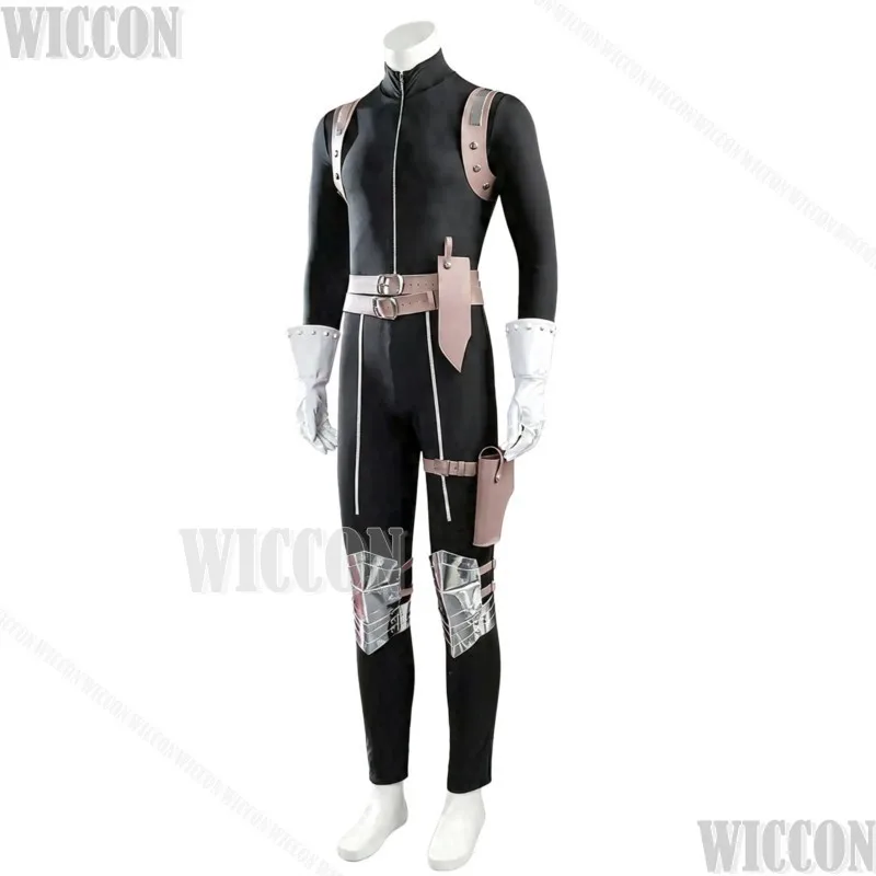 Stanley Snyder Stone World Cosplay Costume 58mm Badge Man Soldier FullSet Clothes Blonde Wig Halloween Cos Party Outfit Roleplay - view 3